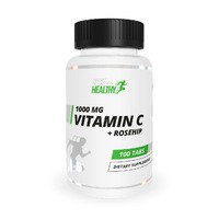 Витамины и минералы Healthy by MST Vitamin C + Rosehips, 100 таблеток