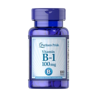 Витамины и минералы Puritan's Pride Vitamin B-1 100 mg, 100 таблеток