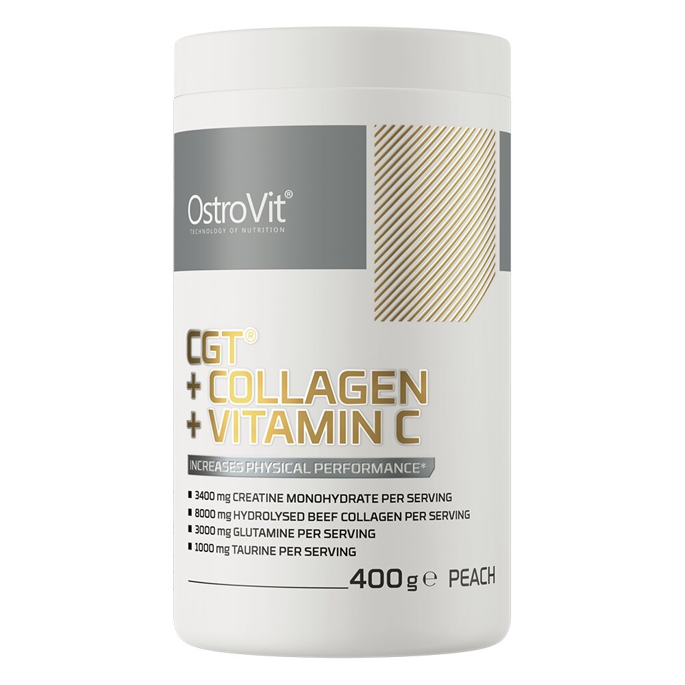 Креатин OstroVit CGT + Collagen + Vitamin C, 400 грамм