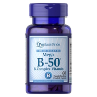 Витамины и минералы Puritan's Pride Vitamin B-50 Complex Timed Release, 60 каплет