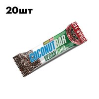 Батончик Power Pro Coconut Bar Vegan Chia Sugar Free БЛОК, 20*50 грамм