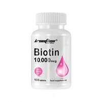 Витамины и минералы IronFlex Biotin 10000 mcg, 100 таблеток