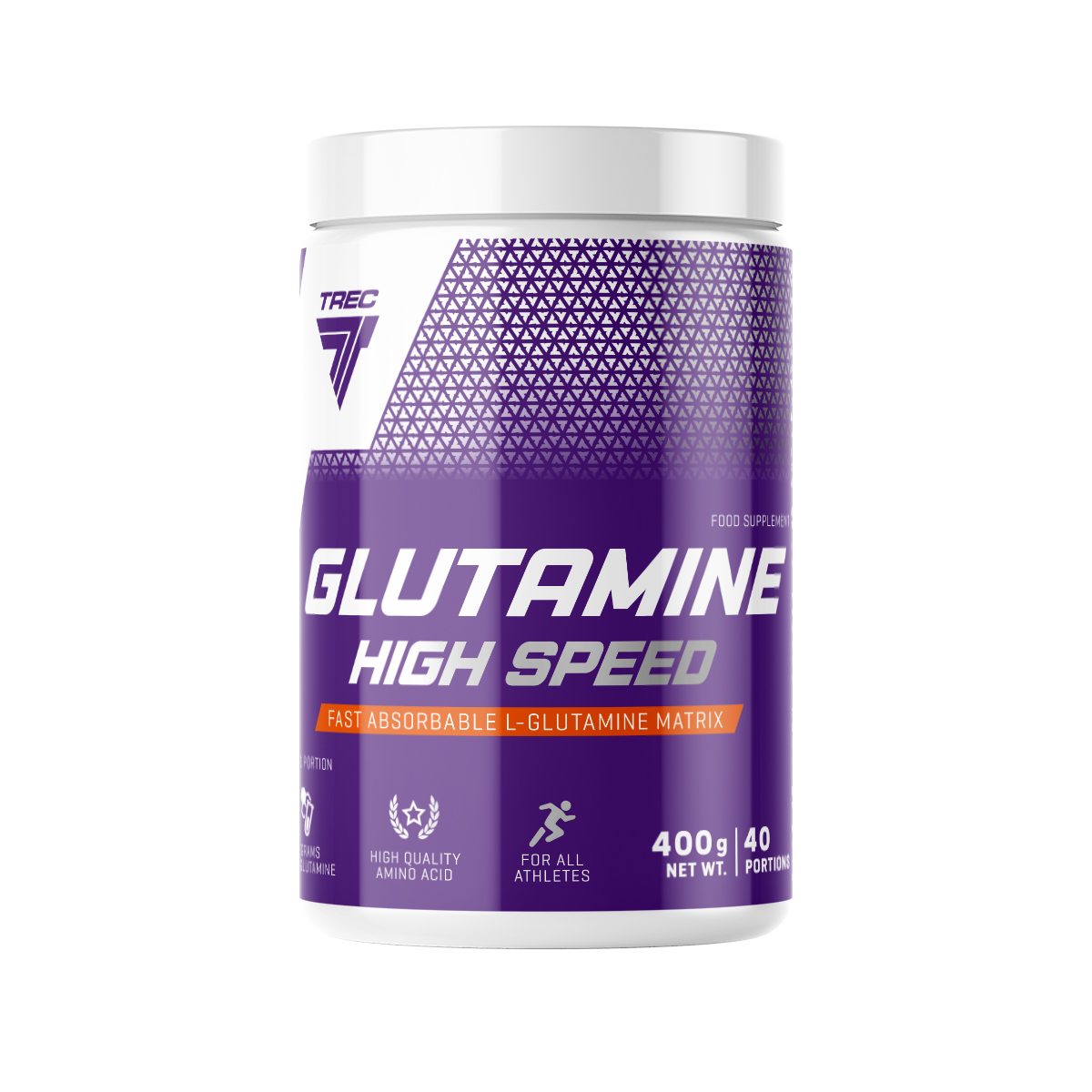 Амінокислота Trec Nutrition Glutamine High Speed, 400 грам