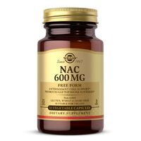 Аминокислота Solgar NAC 600 mg, 30 вегакапсул
