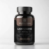 Натуральная добавка VitalHarmony Lion’s Mane 500 mg, 90 капсул