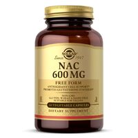 Аминокислота Solgar NAC 600 mg, 60 вегакапсул