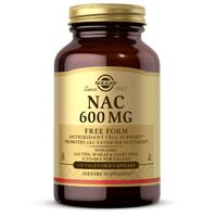 Аминокислота Solgar NAC 600 mg, 120 вегакапсул