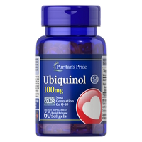 Натуральная добавка Puritan's Pride Ubiquinol 100 mg, 60 капсул