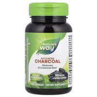 Натуральная добавка Nature's Way Activated Charcoal, 100 капсул