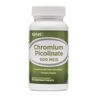 Вітаміни та мінерали GNC Chromium Picolinate 500, 90 таблеток