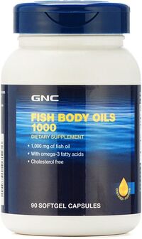 Жирні кислоти GNC Fish Body Oils 1000, 90 капсул