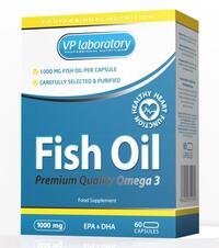 Жирні кислоти VPLab Fish Oil, 60 капсул