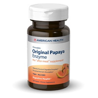 Натуральна добавка American Health Original Papaya Enzyme, 100 таблеток