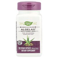 Натуральная добавка Nature's Way Aloelax with Fennel Seed, 100 вегакапсул