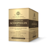 Пробиотики и пребиотики Solgar Advanced Acidophilus Plus, 120 вегакапсул