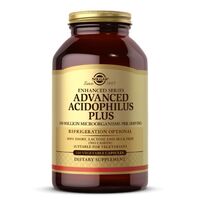 Пробиотики и пребиотики Solgar Advanced Acidophilus Plus, 240 вегакапсул