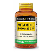 Витамины и минералы Mason Natural Vitamin E 200 IU, 100 капсул