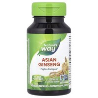 Натуральная добавка Nature's Way Asian Ginseng 560 mg, 50  вегакапсул