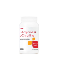Аминокислота GNC L-Arginine &amp; Citrulline, 120 капсул