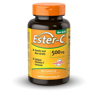 Витамины и минералы American Health Ester-C 500 mg, 120 капсул