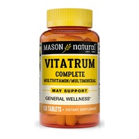 Витамины и минералы Mason Natural Vitatrum Complete Multivitamin/Multimineral, 150 таблеток