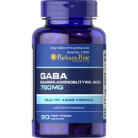 Аминокислота Puritan's Pride Gaba 750 mg, 90 капсул