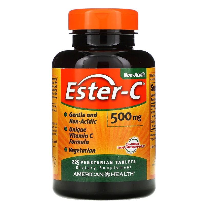 Вітаміни та мінерали American Health Ester-C 500 mg, 225 таблеток