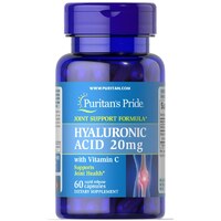 Препарат для суставов и связок Puritan's Pride Hyaluronic Acid 20 mg, 60 капсул