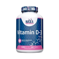 Витамины и минералы Haya Labs Vitamin D3 4000 IU, 250 таблеток