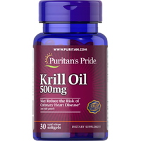 Жирные кислоты Puritan's Pride Krill Oil 500 mg, 30 капсул