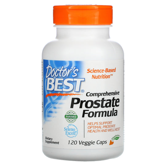 Натуральная добавка Doctor's Best Comprehensive Prostate Formula, 120 вегакапсул