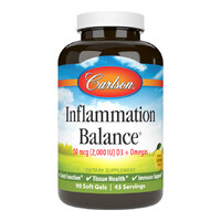 Жирные кислоты Carlson Labs Inflammation Balance, 90 капсул