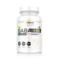 Аминокислота Genius Nutrition Gaba + B6, 90 капсул