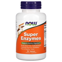 Натуральная добавка NOW Super Enzymes, 90 таблеток