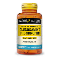 Препарат для суставов и связок Mason Natural Glucosamine Chondroitin Regular Strength, 100 капсул