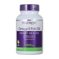 Жирные кислоты Natrol Omega-3 1000 mg, 60 капсул