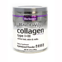Препарат для суставов и связок Bluebonnet Collagen Type I + III, 198 грамм - Beautiful Ally