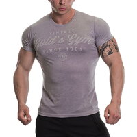 Мужская футболка Golds Gym Vintage Embossed (GGTS064)