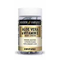 Масло для тела Mason Natural Aloe Vera &amp; Vitamin E Body Cream Snip-Off Caps, 60 капсул