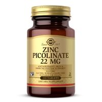 Витамины и минералы Solgar Zinc Picolinate 22 mg, 100 таблеток