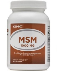 Препарат для суставов и связок GNC MSM 1000, 90 капсул