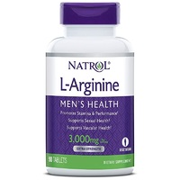 Аминокислота Natrol L-Arginine 3000 mg, 90 таблеток