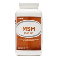 Препарат для суставов и связок GNC MSM 1000, 180 капсул