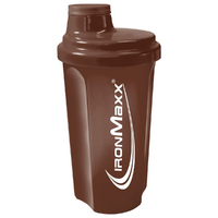 Шейкер IronMaxx (закрутка/сетка), 700 мл,  Brown
