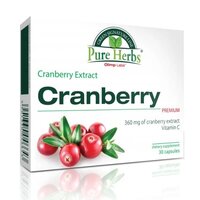 Натуральная добавка OLIMP Cranberry Premium, 30 капсул