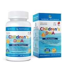 Жирні кислоти Nordic Naturals Children's DHA 250 mg, 360 капсул - полуниця