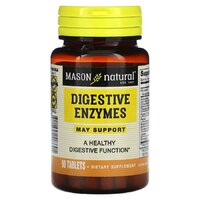 Пробиотики и пребиотики Mason Natural Digestive Enzymes, 90 таблеток