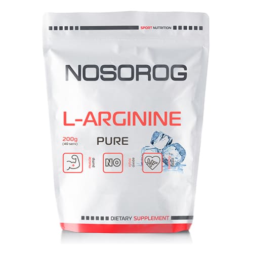 Аминокислота Nosorog L-Arginine, 200 грамм