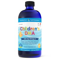 Жирні кислоти Nordic Naturals Children's DHA 530 mg, 473 мл - полуниця