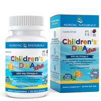 Жирні кислоти Nordic Naturals Children's DHA Xtra, 90 міні капсул - ягоди